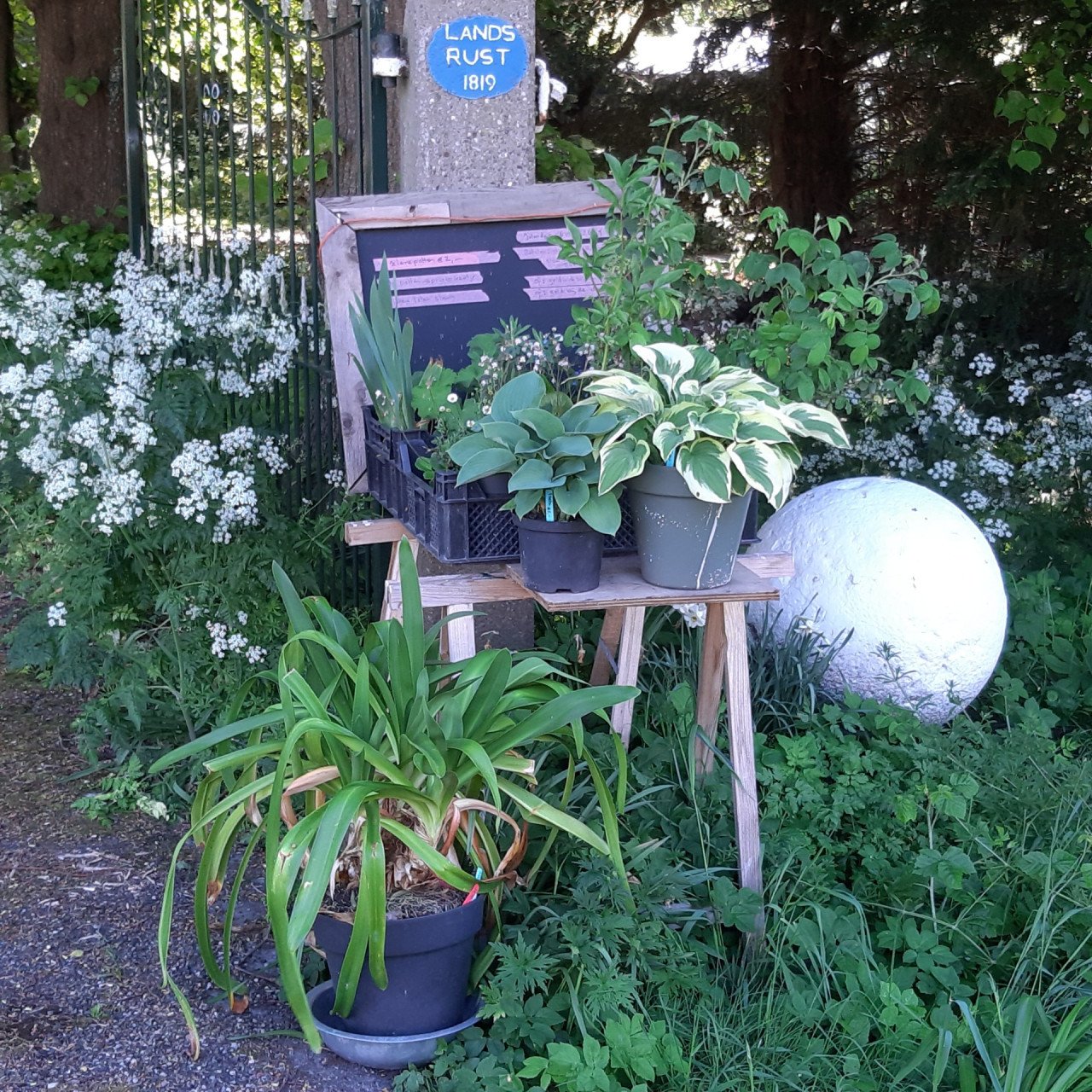 Planten stalletje aan de dijk