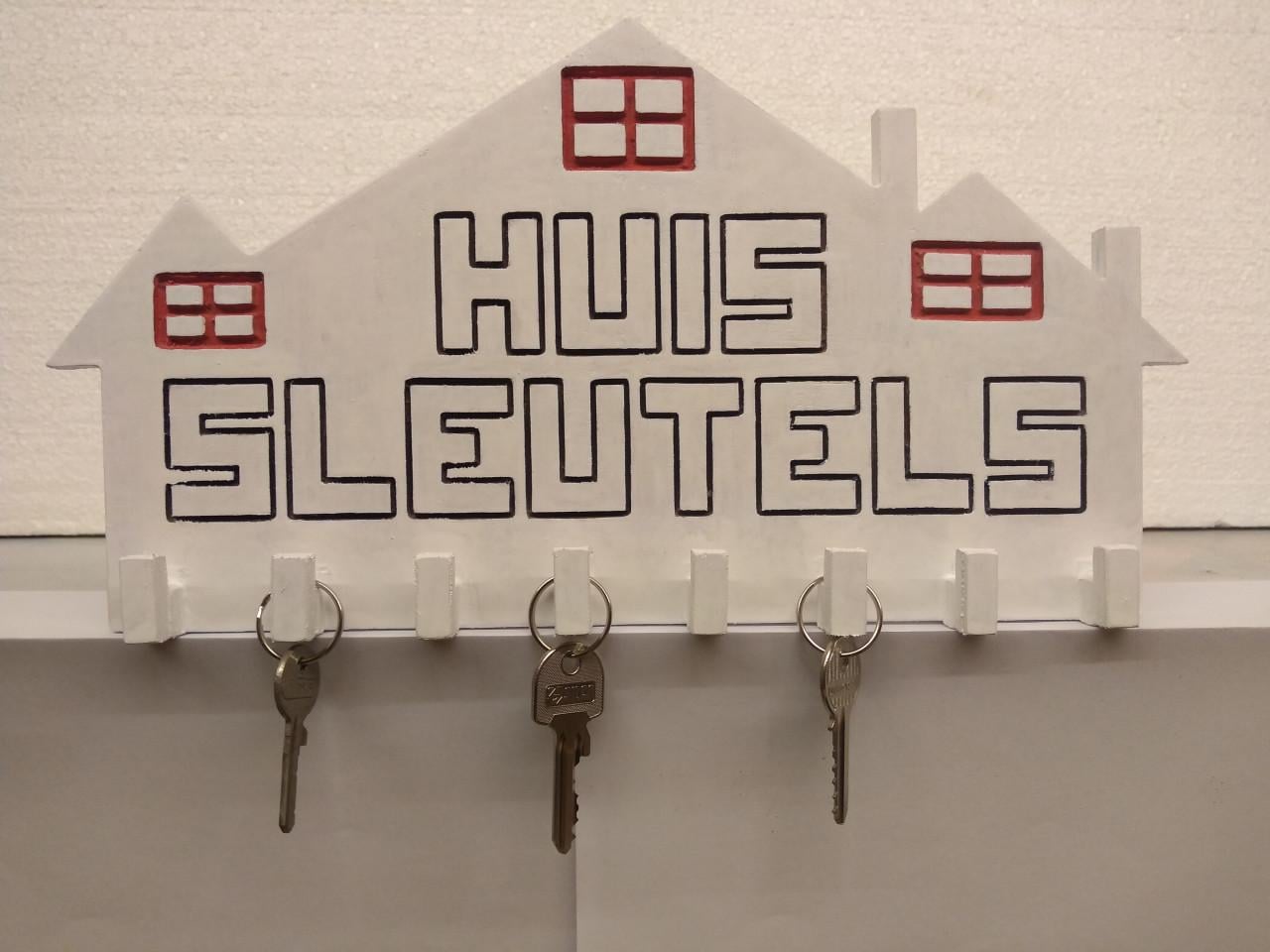 Berg u sleutels op ,op één vaste plaats in u mancave en of meterkast.