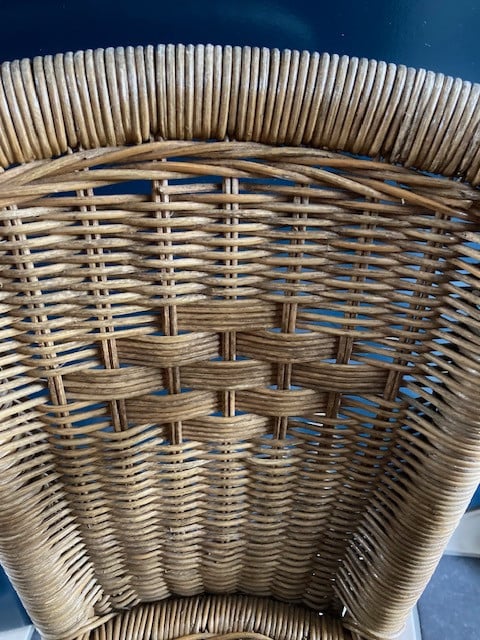 Rotan kinderstoeltje