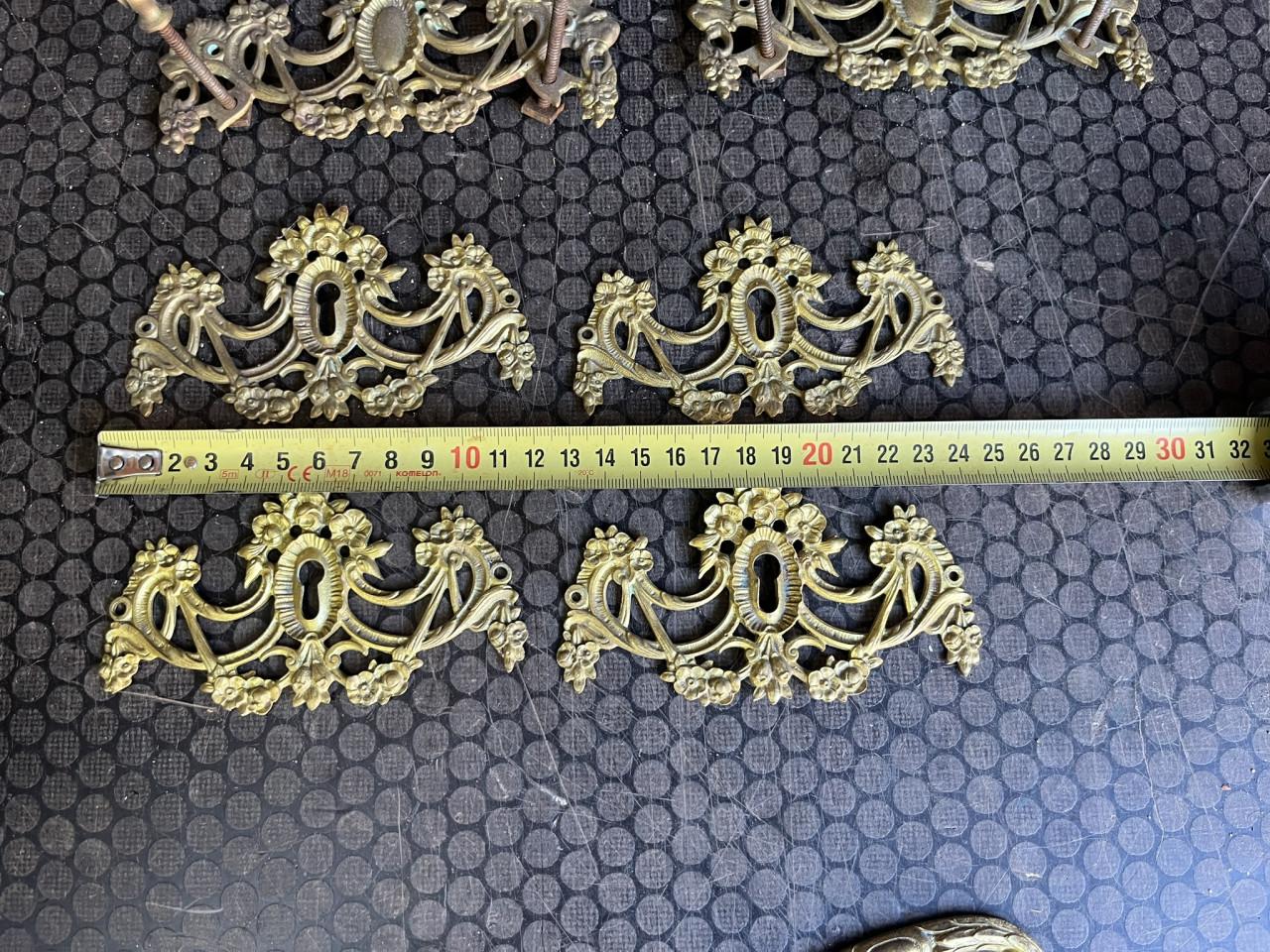 Meubelbeslag, messing