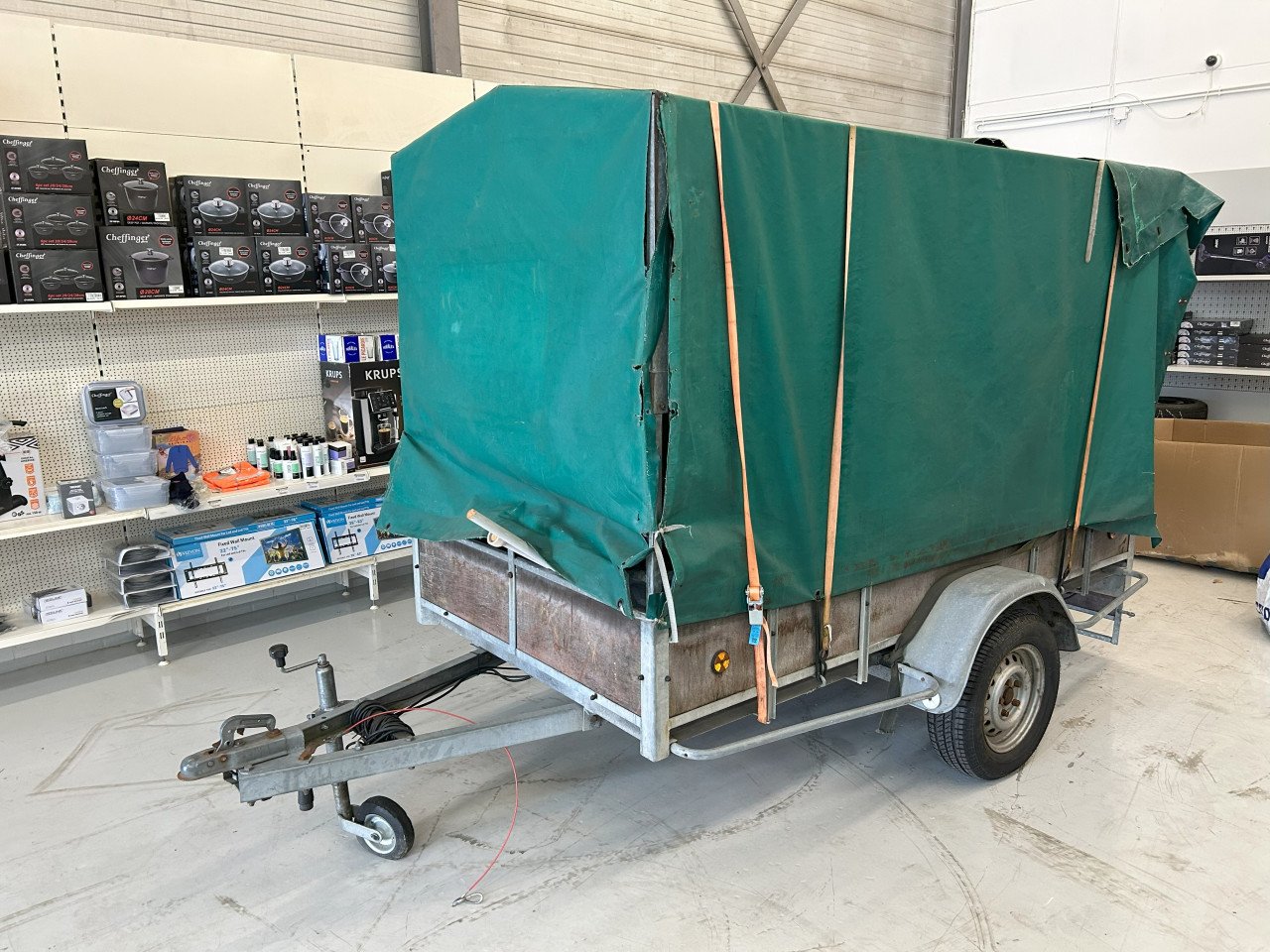 Aanhangwagen met huif