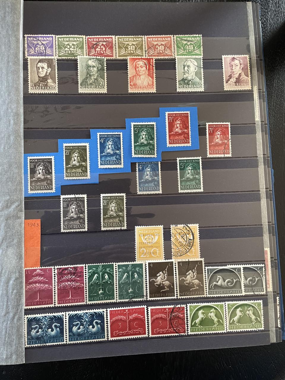 Te Koop: Postzegelalbum Nederland 1867-1978.