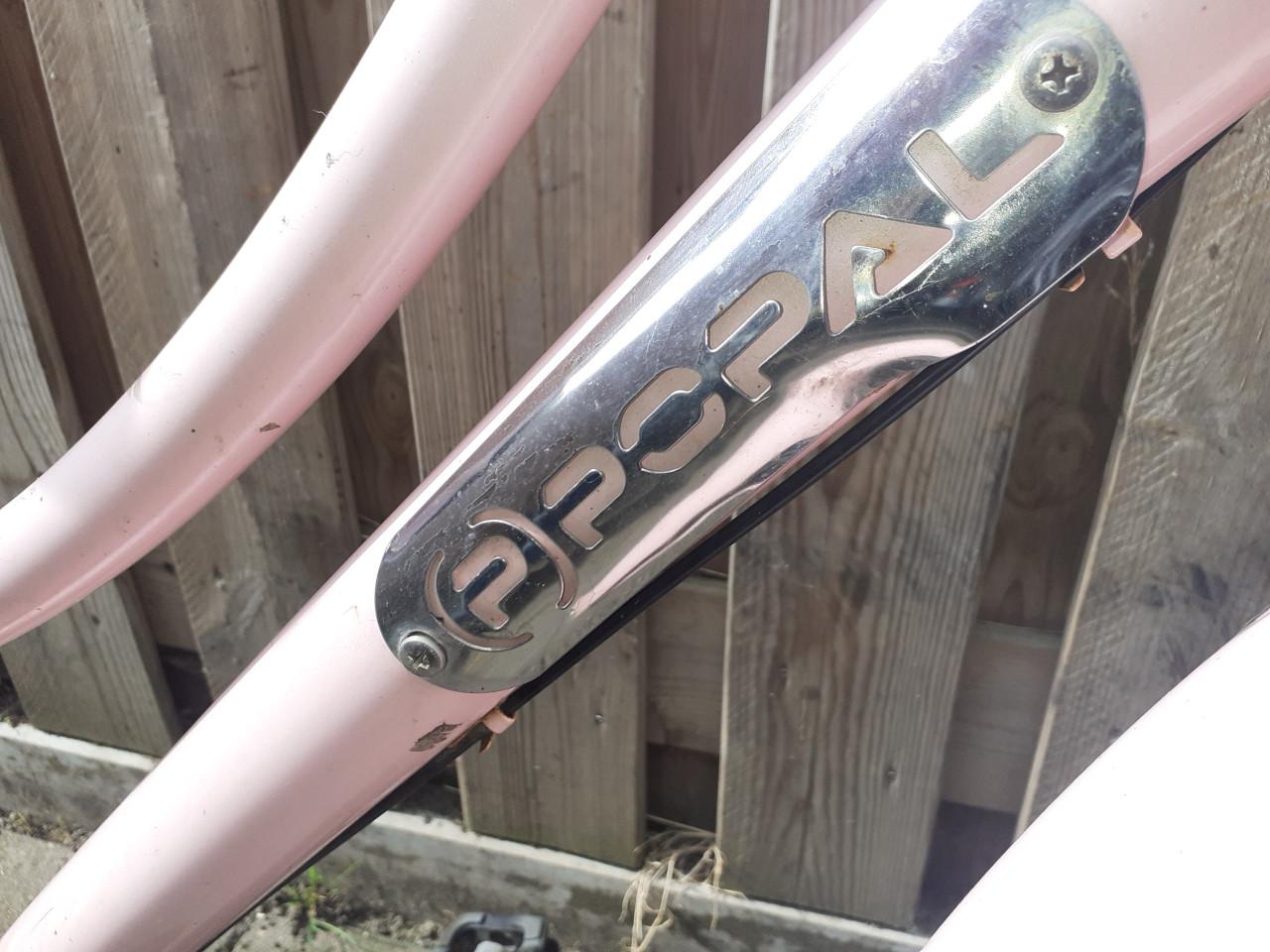 Hippe Oma-fiets 3-versnellingen ** Roze Panter **