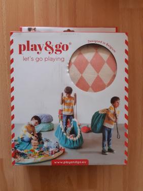 Speeldeken/Opbergzak roos