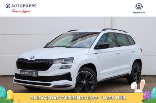 Skoda Karoq 1.5 tsi sportline 150pk dsg7 voor+achterbankverwarming | stuurv