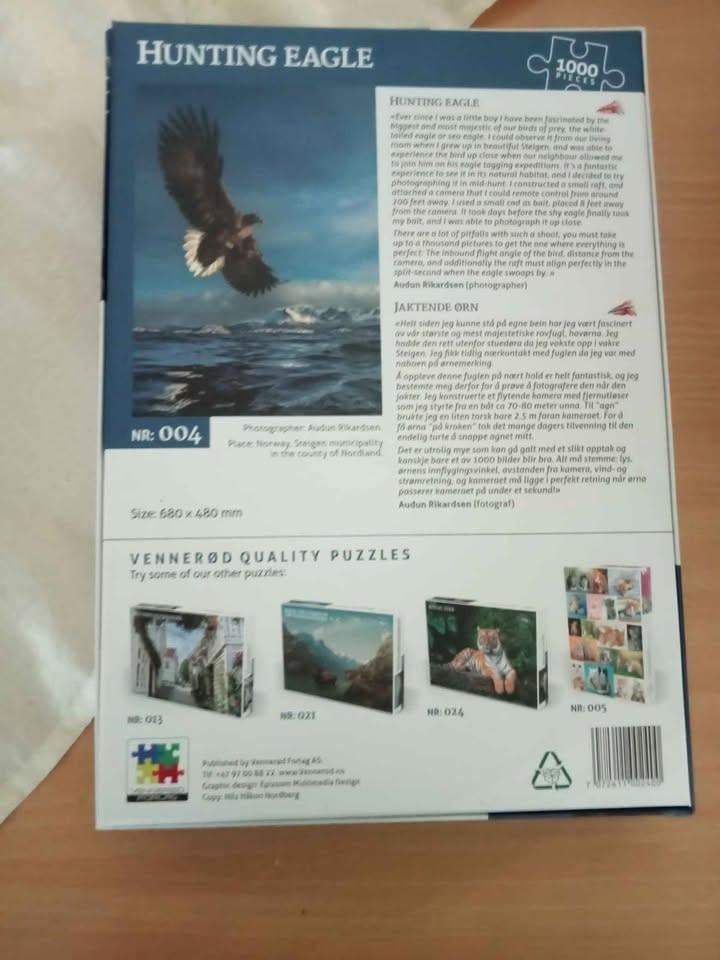 Puzzel met 1000 stukjes