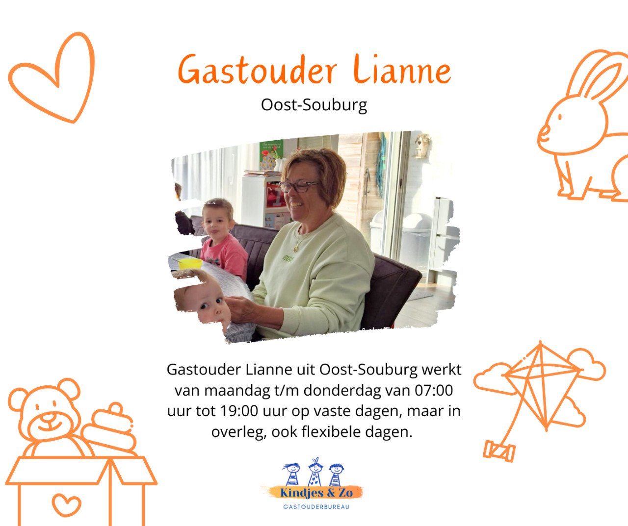 Ben je op zoek naar een betrouwbare, lieve en erkende gastouder?