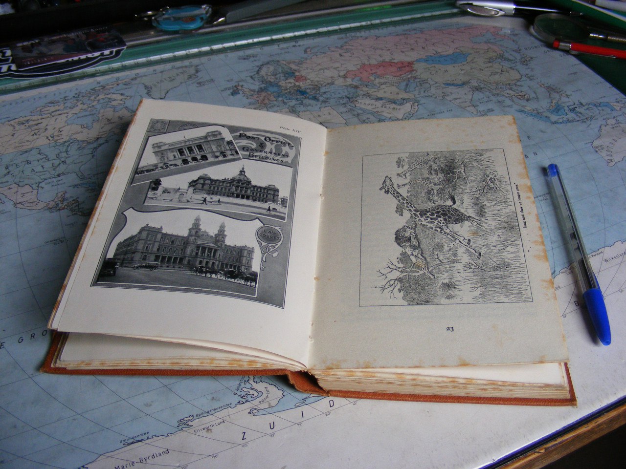 The City of Pretoria of 1913                 Old book of 1913