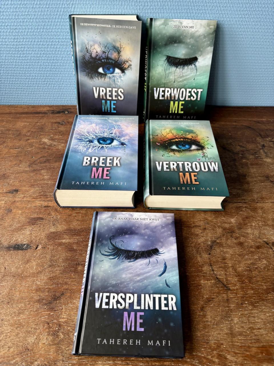 Complete boekenserie Touching Juliette van Tahereh Mafi