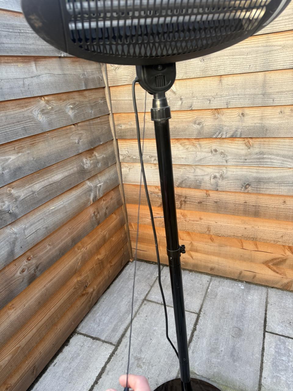 Terrasverwarmer met 3 standen