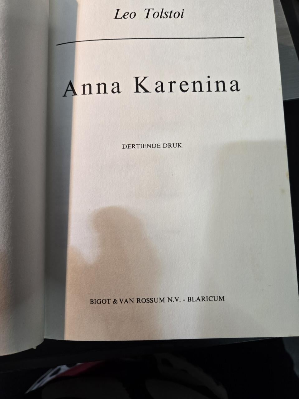 Boek: Anna Karenina van Leo Tolstoi 1973 13e druk