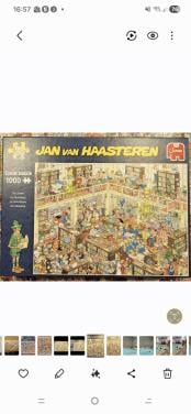 Puzzel Jan van Haasteren 1000st De Bibliotheek