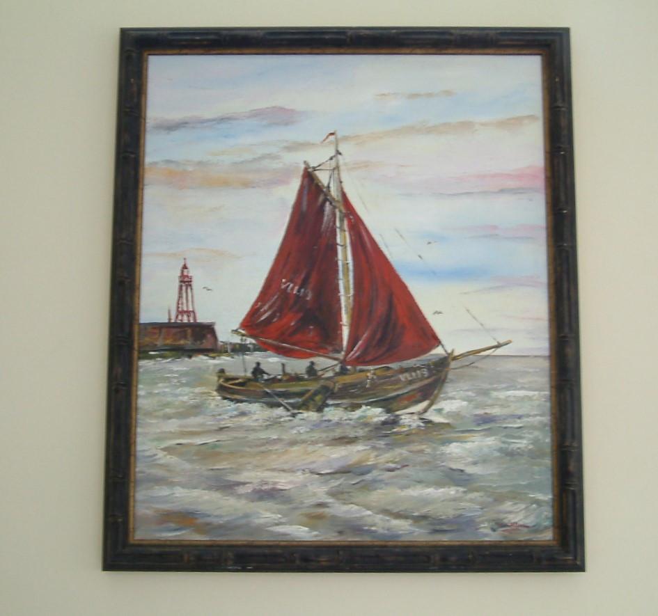 Div oudere visserij  De houten schepen  hoogaars -hengst -blazer -logger