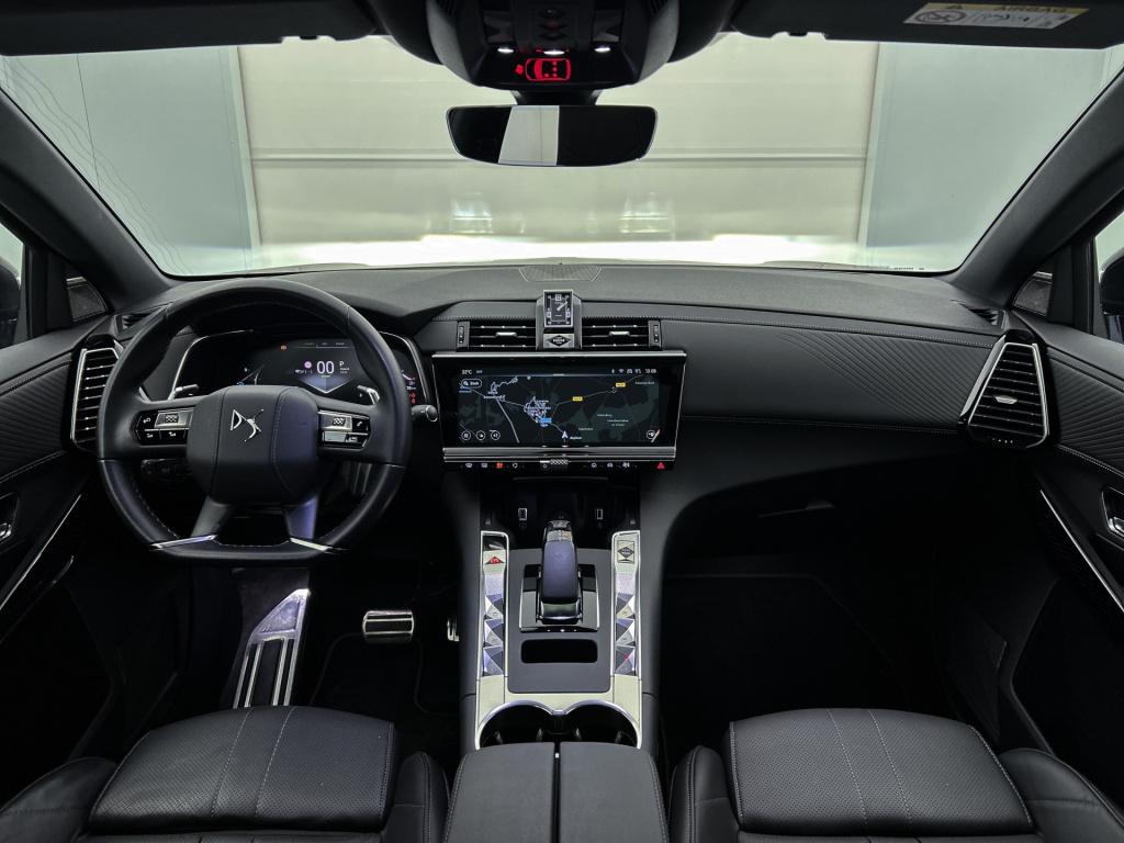 Ds Ds 7 e-tense 225 etoile | nappa zwart leder | focal hifi | wegklapbare t