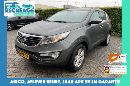 Kia Sportage 2.0 CVVT – Comfort, Ruimte en Stijl! jaar apk, beurt, 3m gar.
