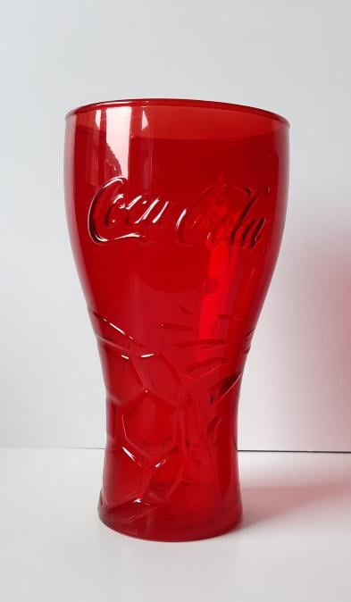 Coca Cola glas rood, UEFA 2016,  EK voetbal,   uitgave McDonald