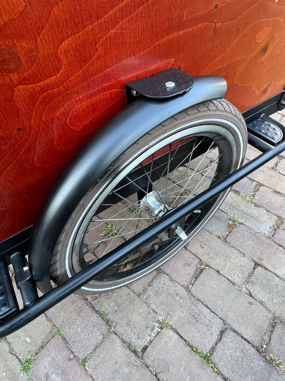 Bakfiets troy electrisch in zeer nette staat !!