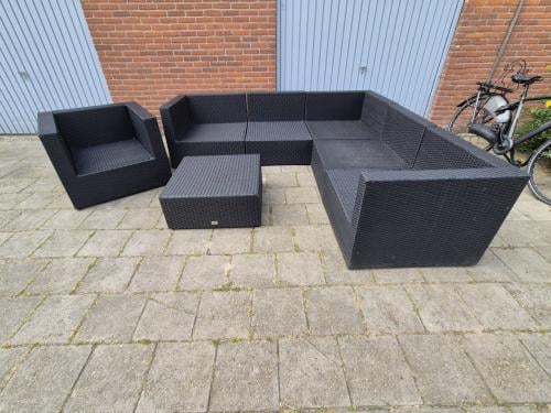 Complete Loungeset 240 x 240 cm (Bezorging mogelijk)