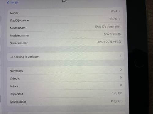 IPad 7e generatie