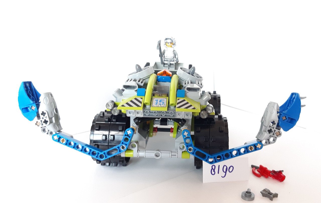 LEGO Power Miners  8190 : Klauwgrijper, Claw Catcher