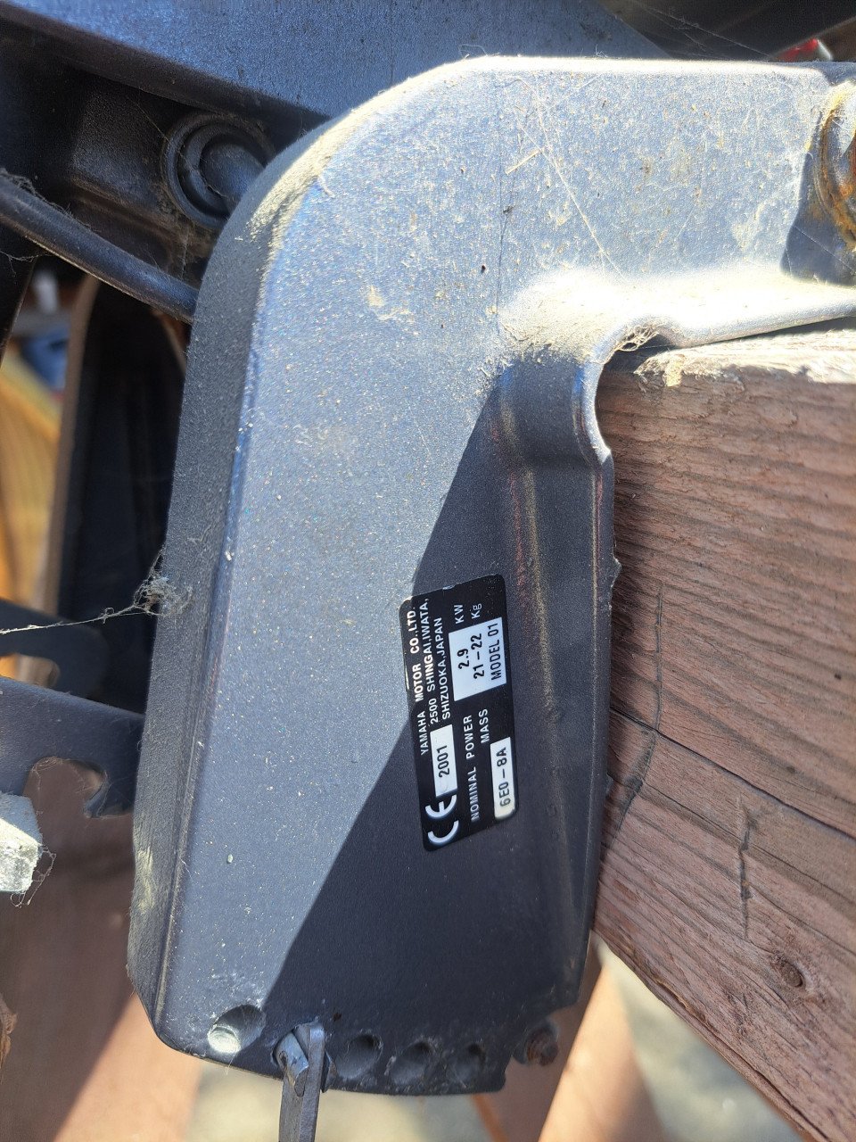 Buitenboordmotor  4 pk yamaha 2takt