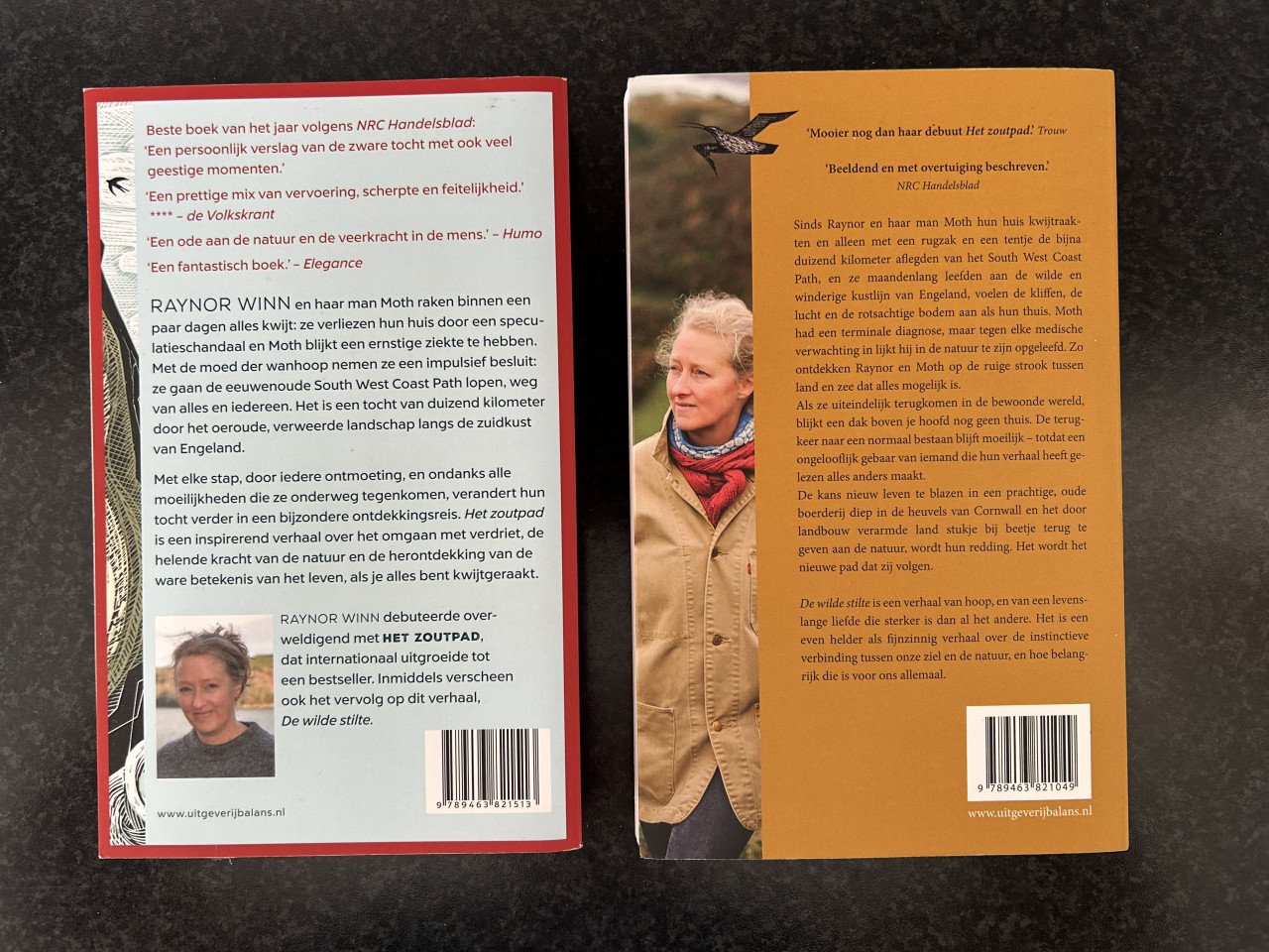 Het Zoutpad en De wilde stilte.