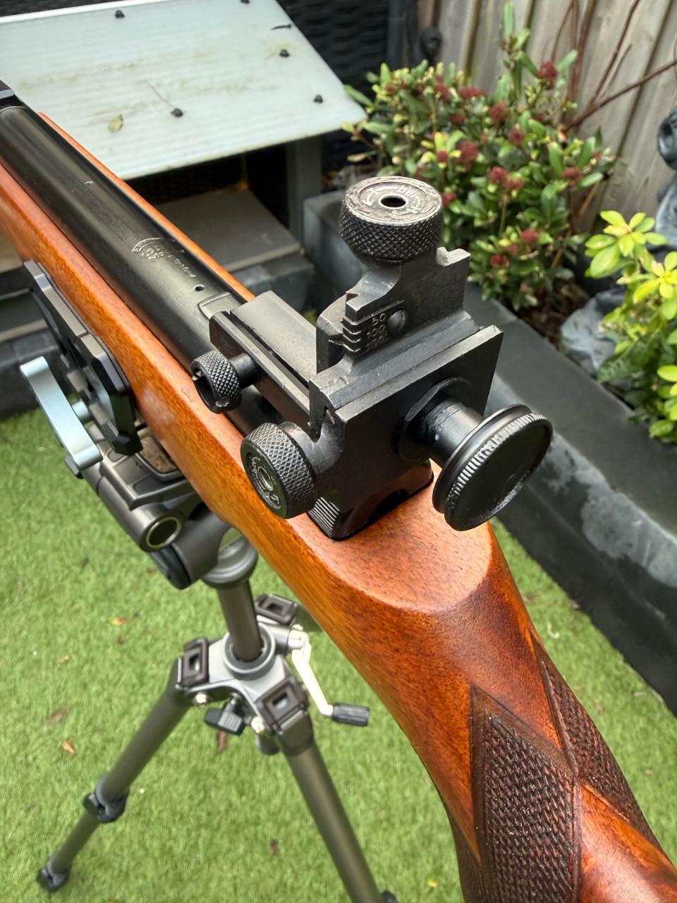 Luchtbuks 4,5 mm Exclusief mooie Walther.