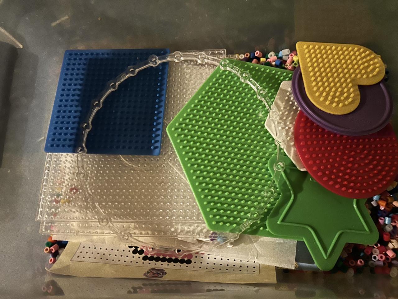 Heel veel strijkkralen