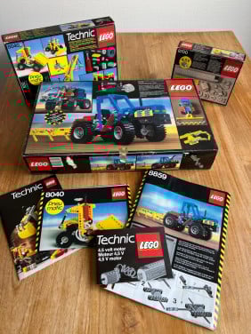 VINTAGE lego technic 8700 - 8040 - 8859