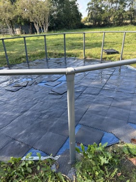 Frame van intex zwembad