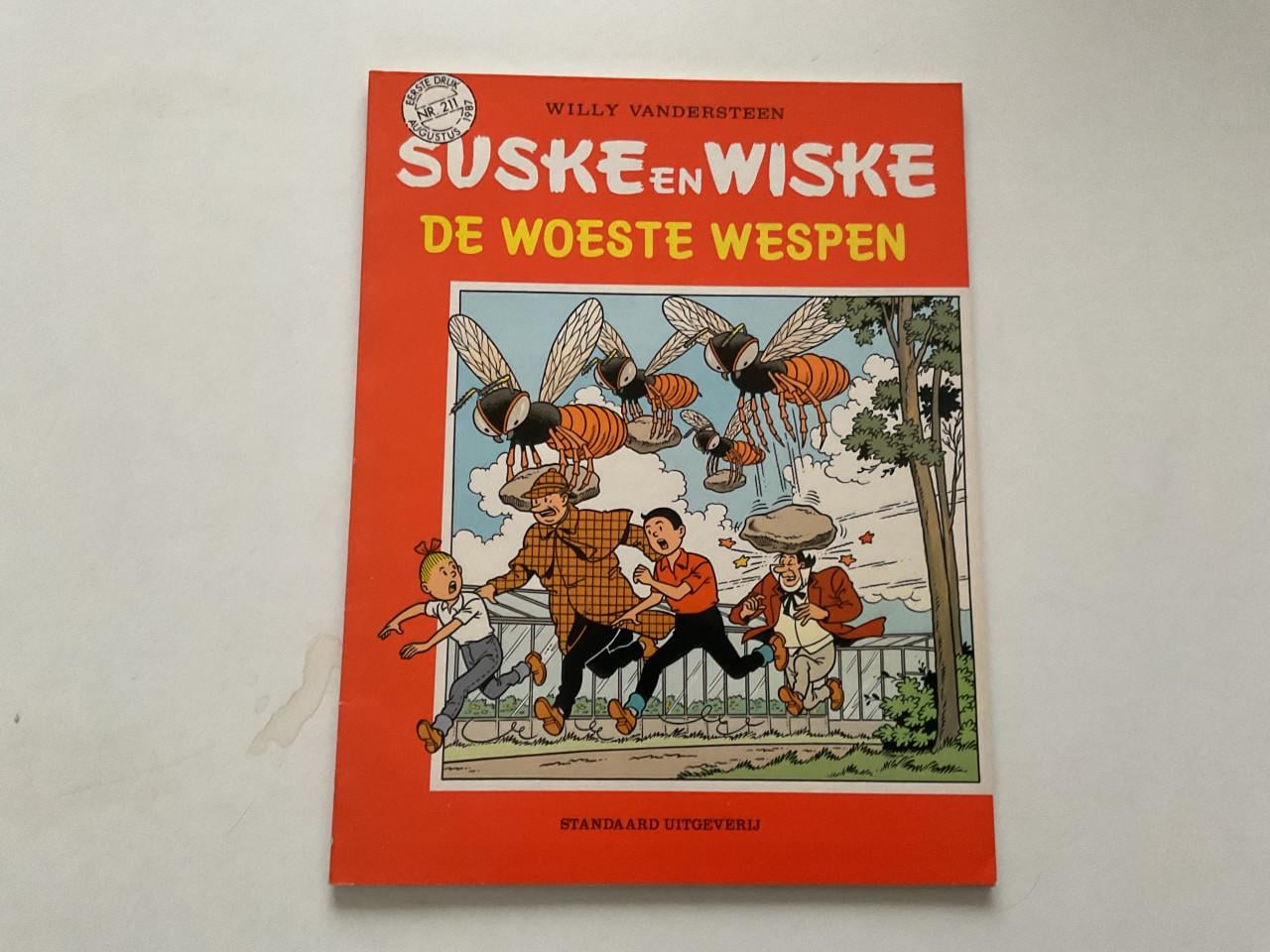 Suske en Wiske.    De spokenjagers.  De woeste wespen.  De vonkende vuurman