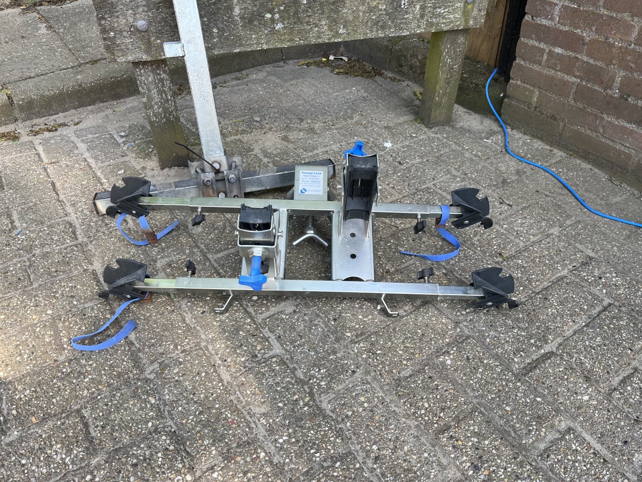 Disselhulpstuk met fietsendrager Twinny load Traditional C