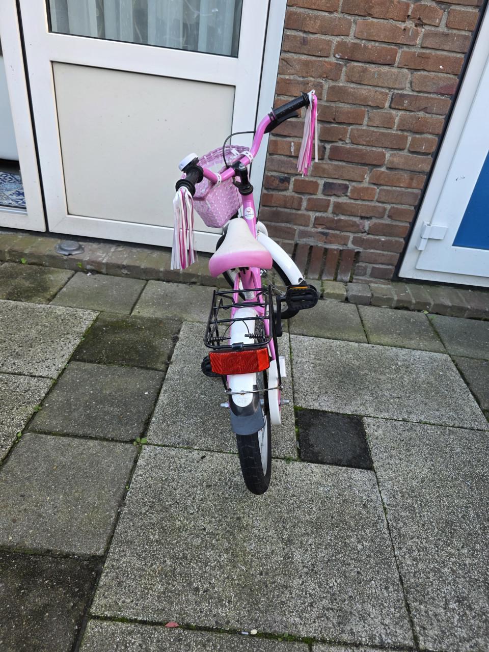 My BONNIE-Meisjes fietsje in zeer goed staat-16 inch-5 tot 7 jaar