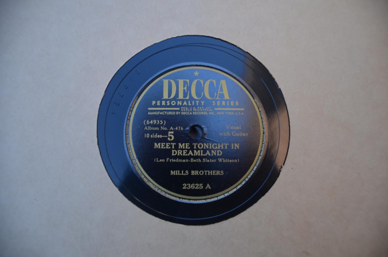 Mills Brothers Radio Album - Barber Shop ballads 1941