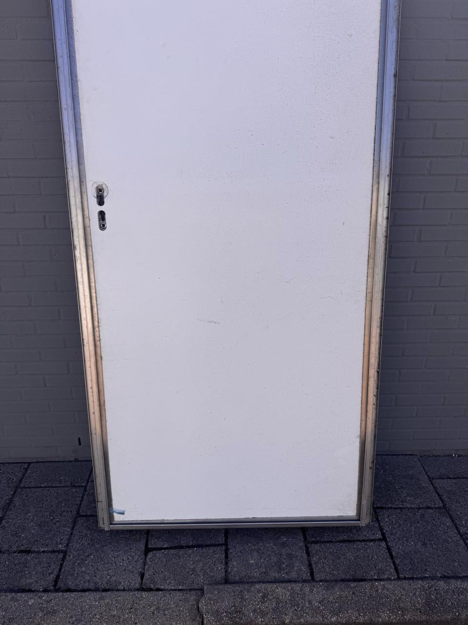 Aluminium buitendeur agridoor voor loods bijv