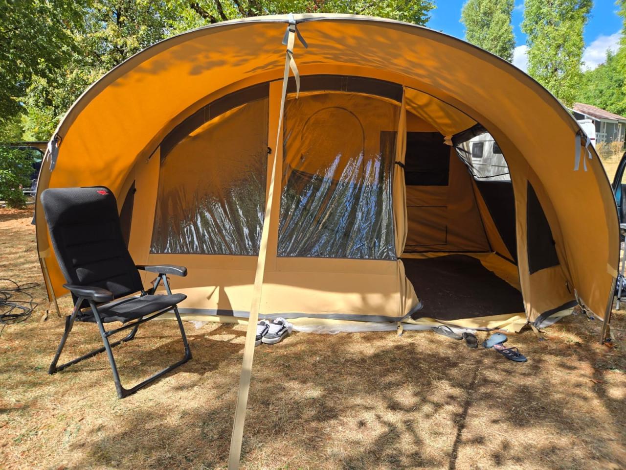 Cabanon Manga vouwwagen 2019 met imperiaal en extra luifel