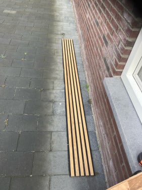 1x akoestisch paneel ca20x238