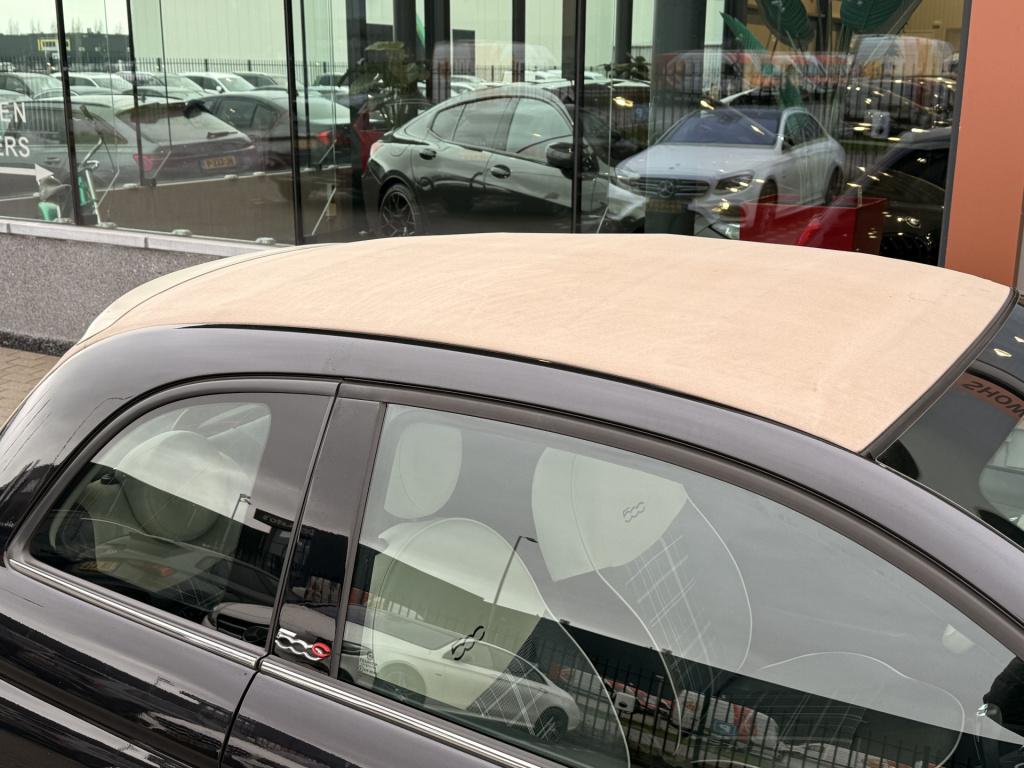 Fiat 500 cabrio lounge 1.2 | automaat | parkeersensoren | led | bluetooth |