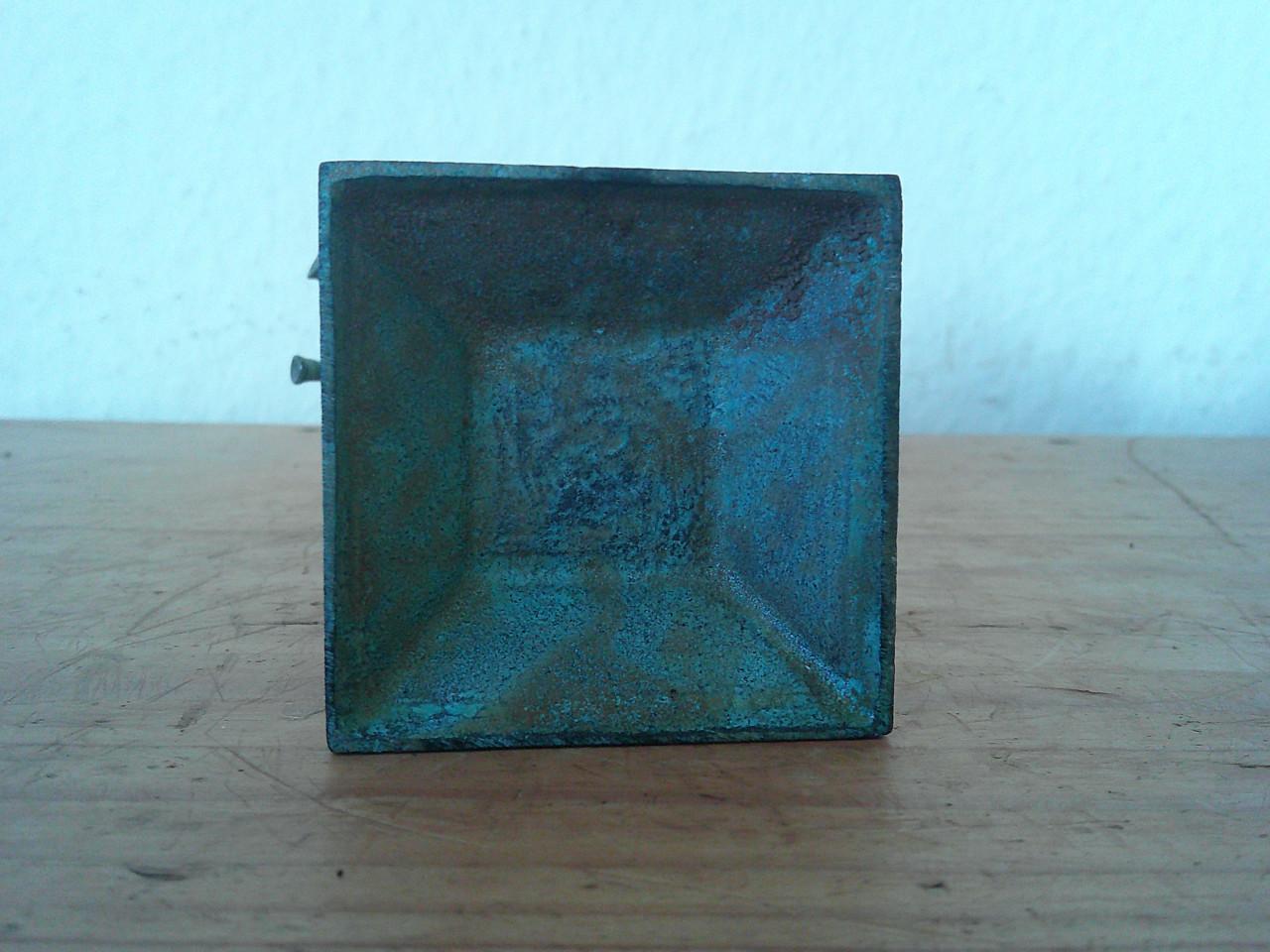 BRONZEN BEELDJE MYTHOLOGISCHE GOD PAN