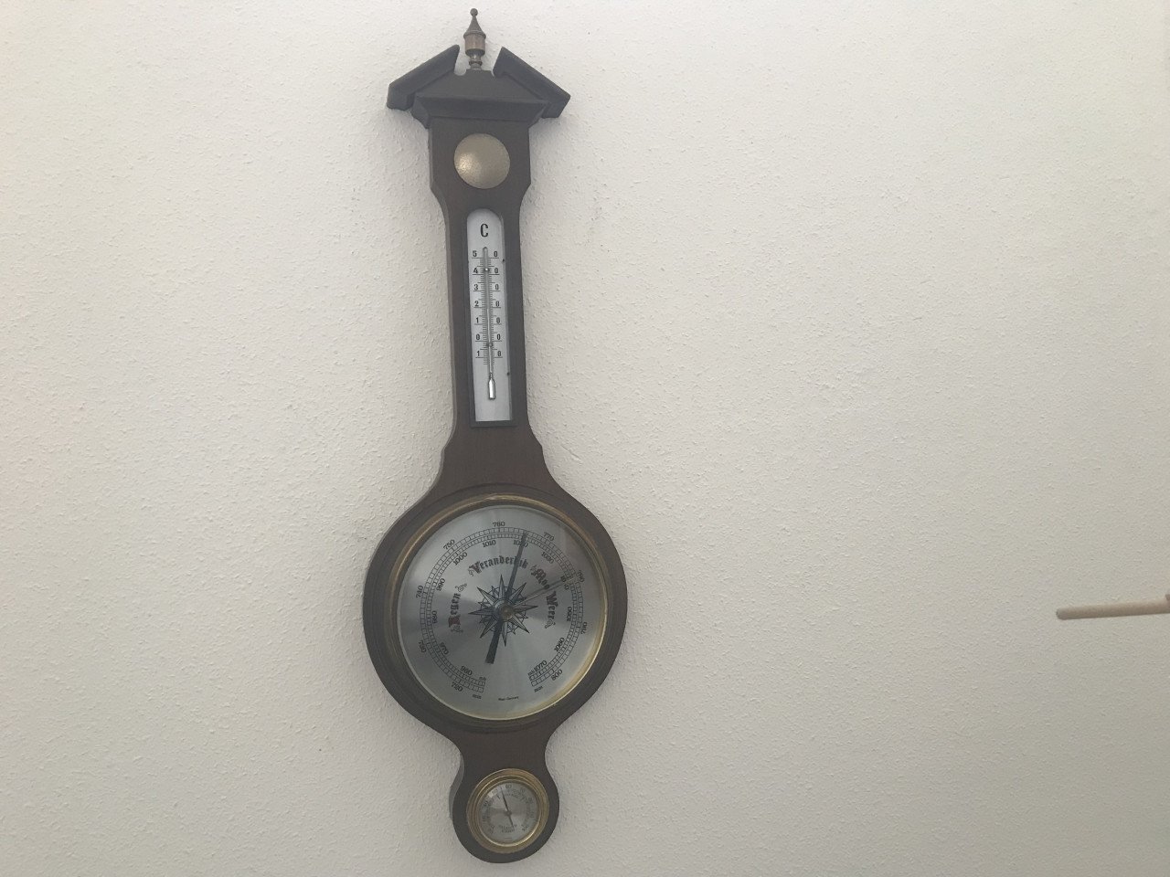 Barometer/thermometer/hygrometer