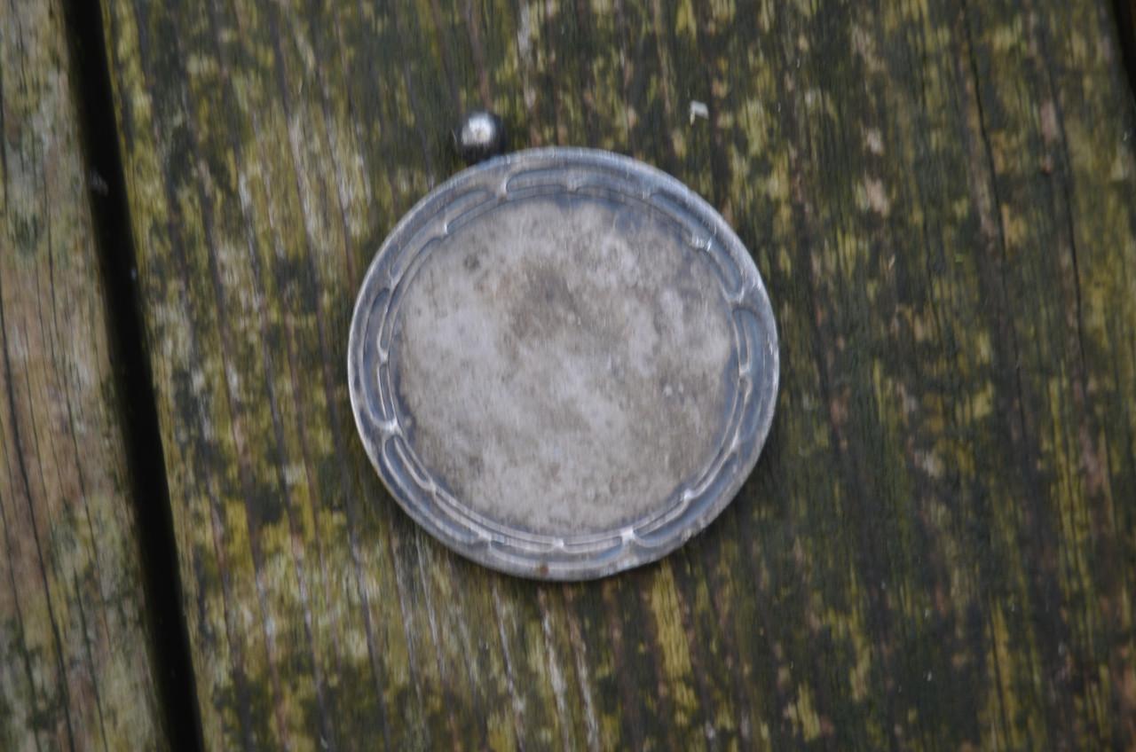 Medaille of penning biljarten mog. zilver.