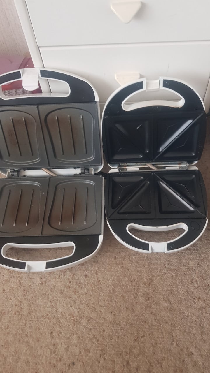 Wafel en tostiijzers