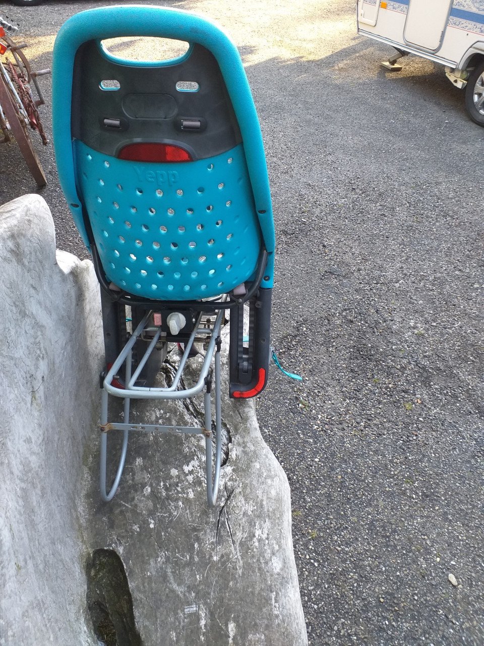 """"KINDERSTOELTJE VOOR ACHTER OP DE FIETS""""