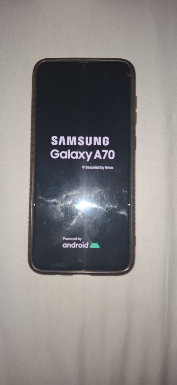 Samsung galaxy A70 zwart