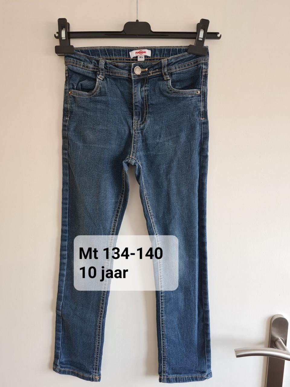 Blauwe spijkerbroek van Pure & basic  Mt 134-140 / 10jaar