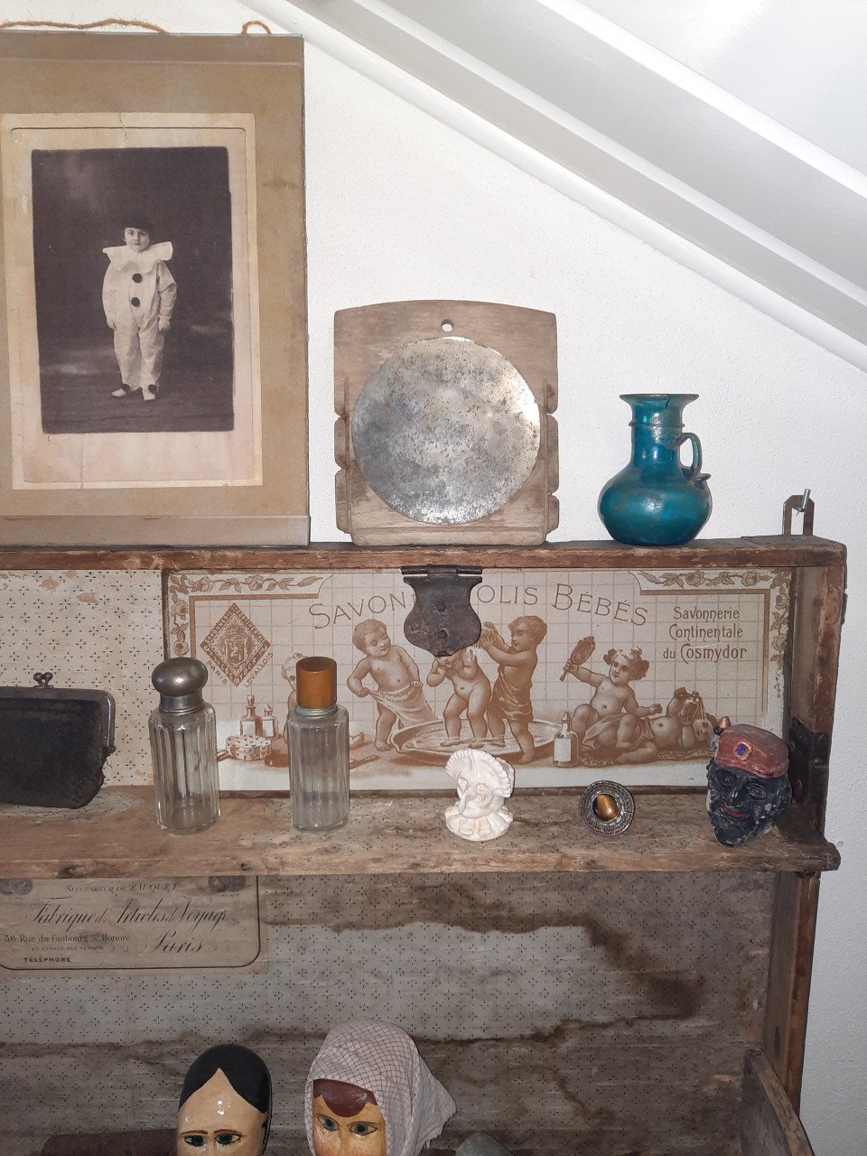 Schitterend wandkastje