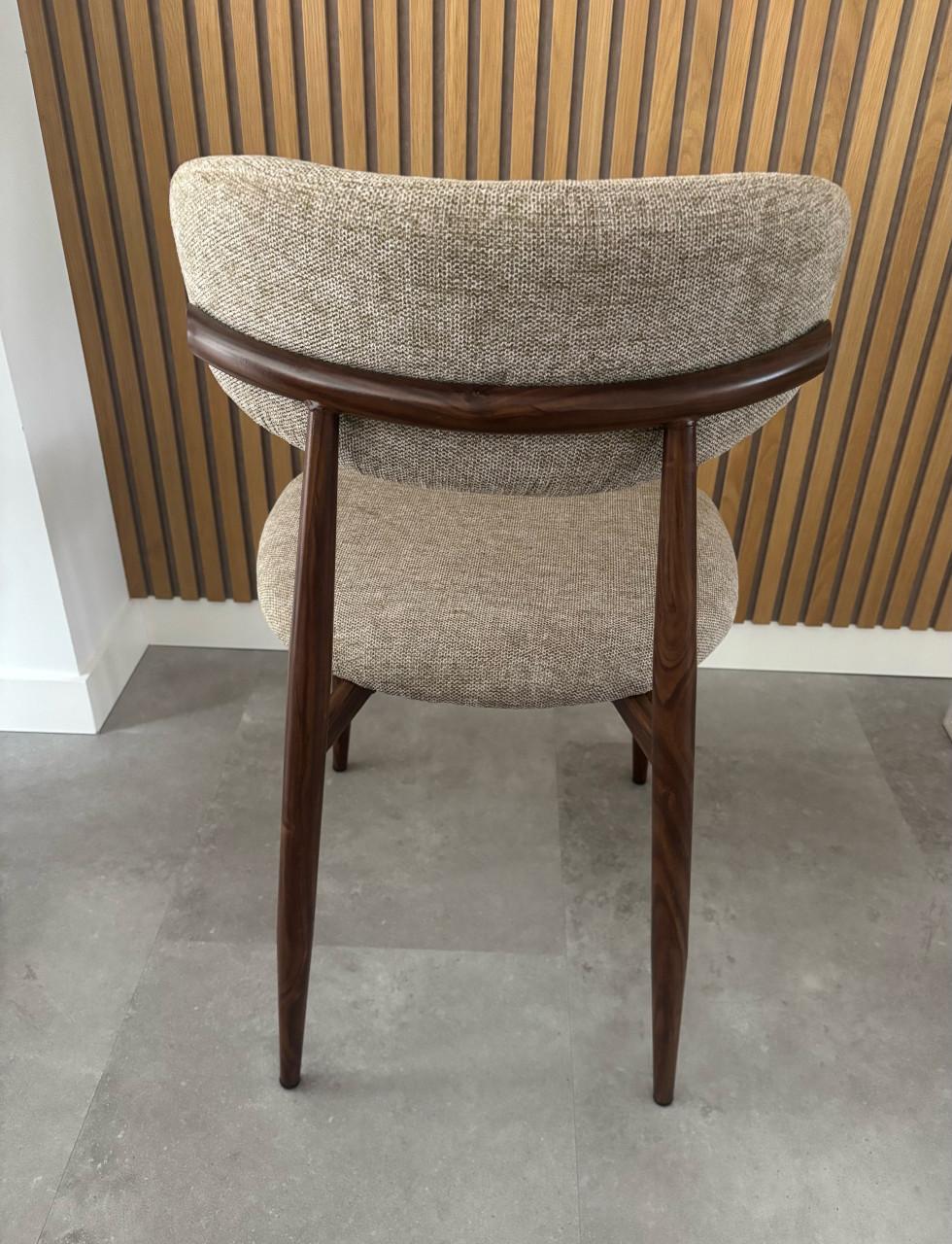 HUUS Japandi eetkamerstoelen, 5 stuks, NIEUW