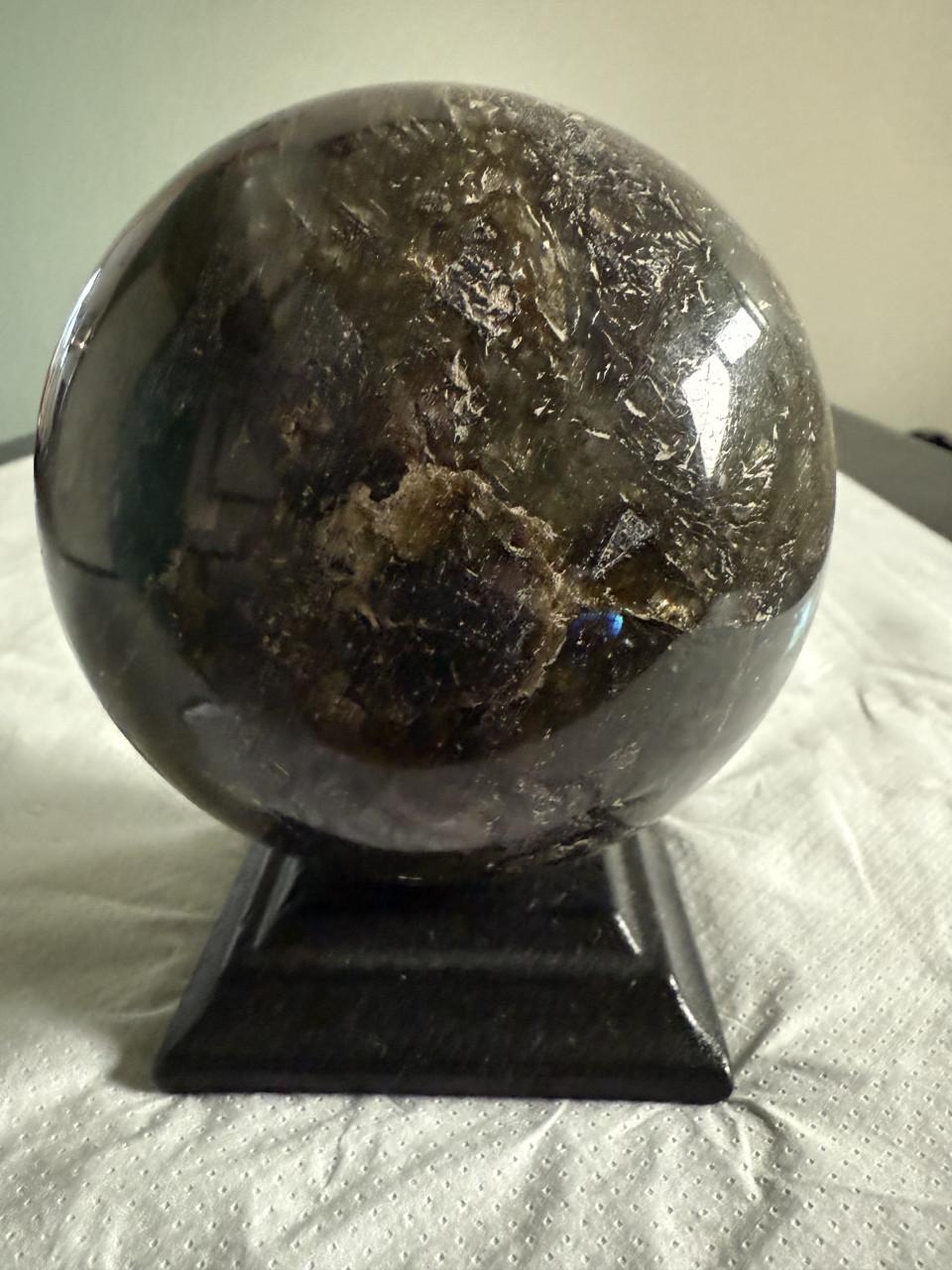 Mineralen: labradoriet bol