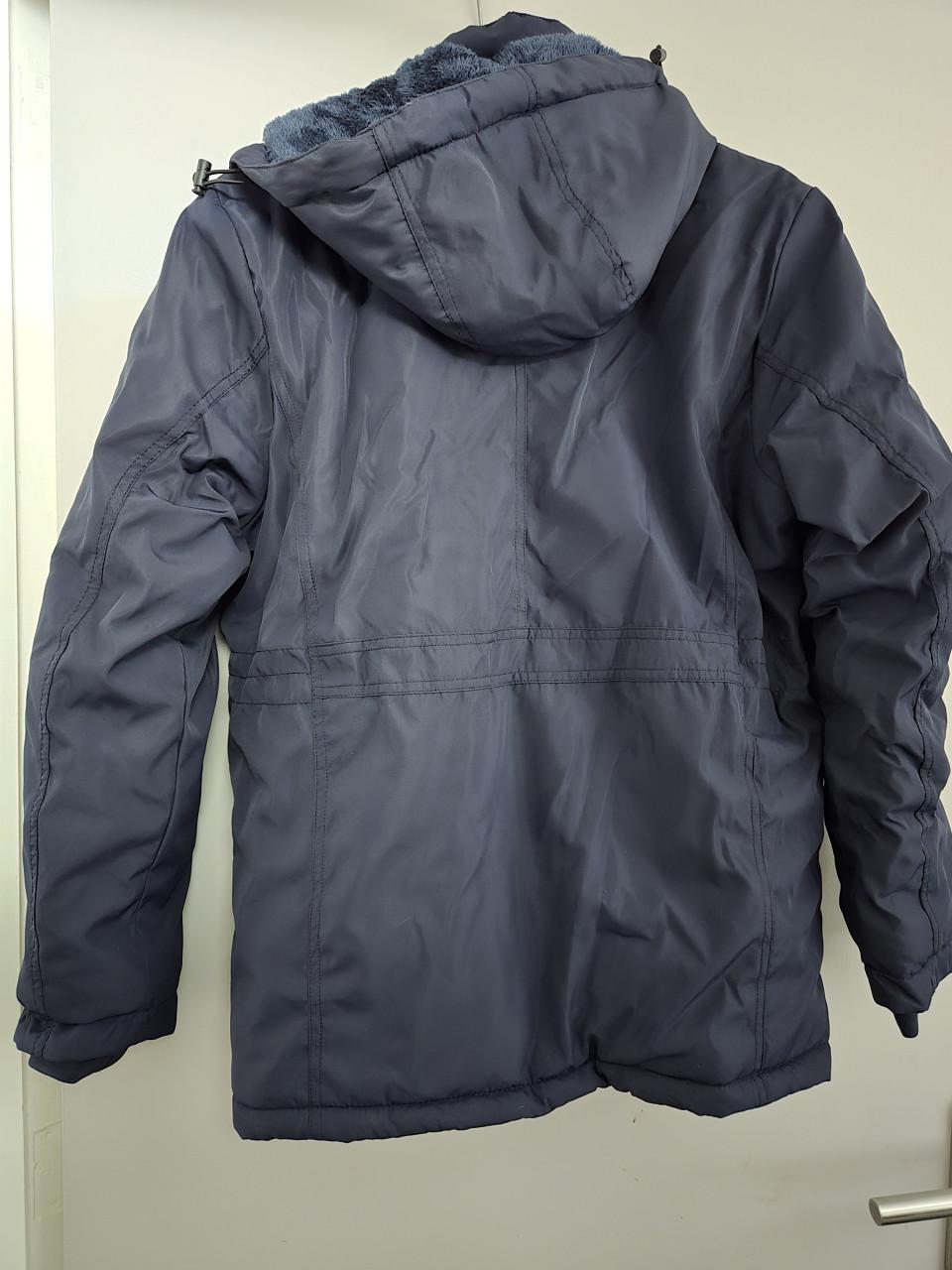 Marineblauwe Rough Stock winterjas Maat M , Zgan