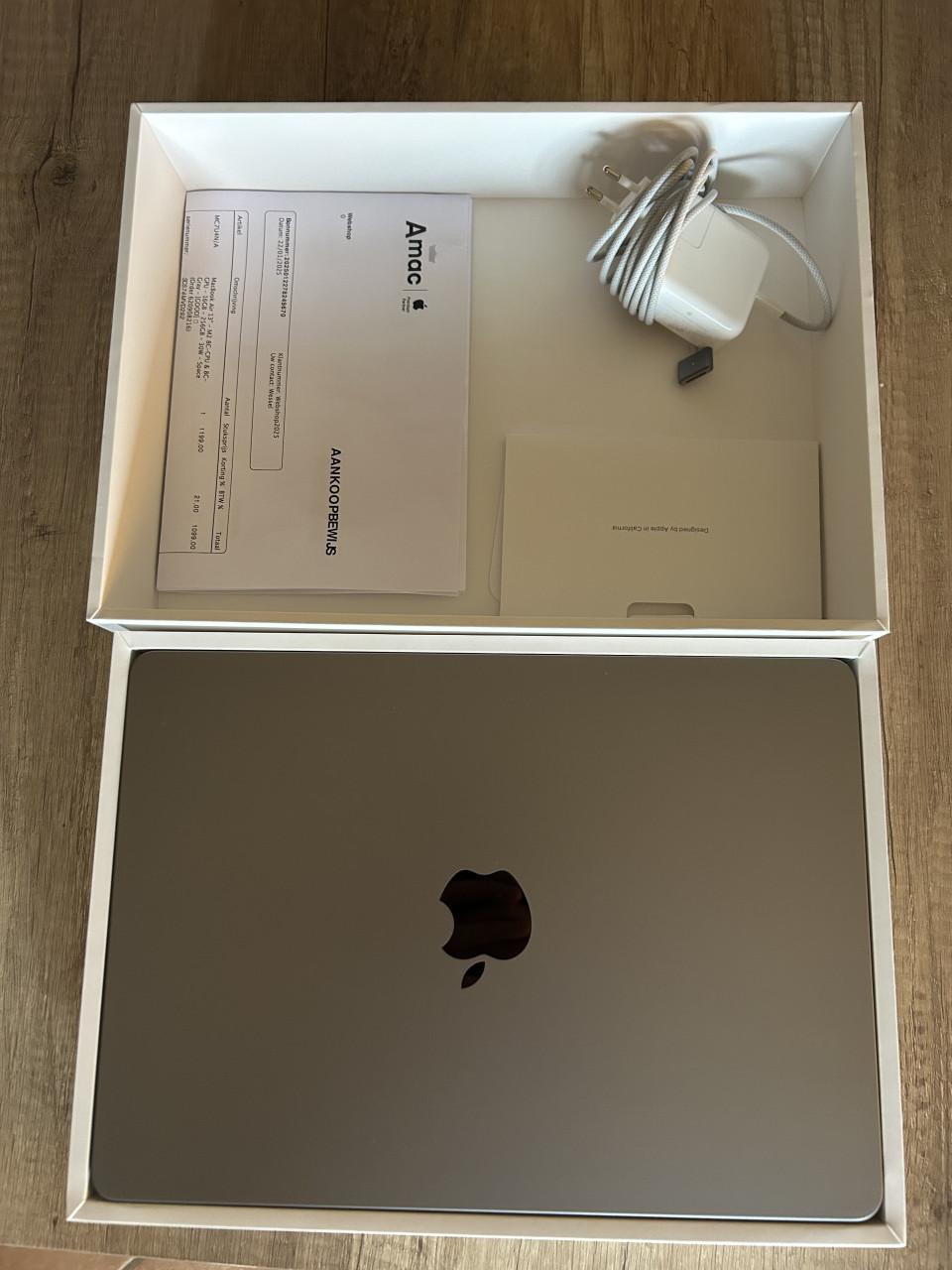 Splinternieuwe Mac book air M2 2024